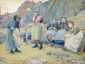 Mostrando peces, 1891